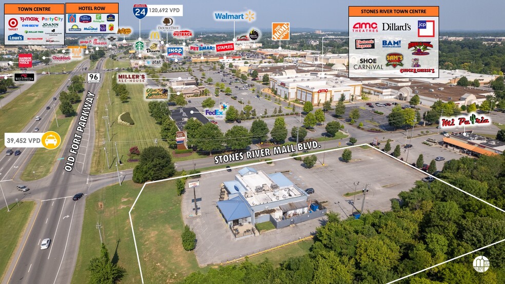 210 Stones River Mall Blvd, Murfreesboro, TN for sale - Building Photo - Image 1 of 1