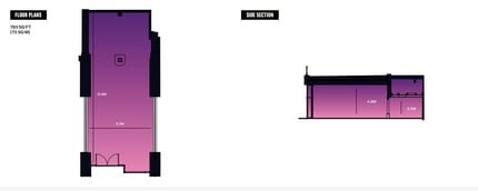 Kings Cross, London to rent Floor Plan- Image 2 of 2