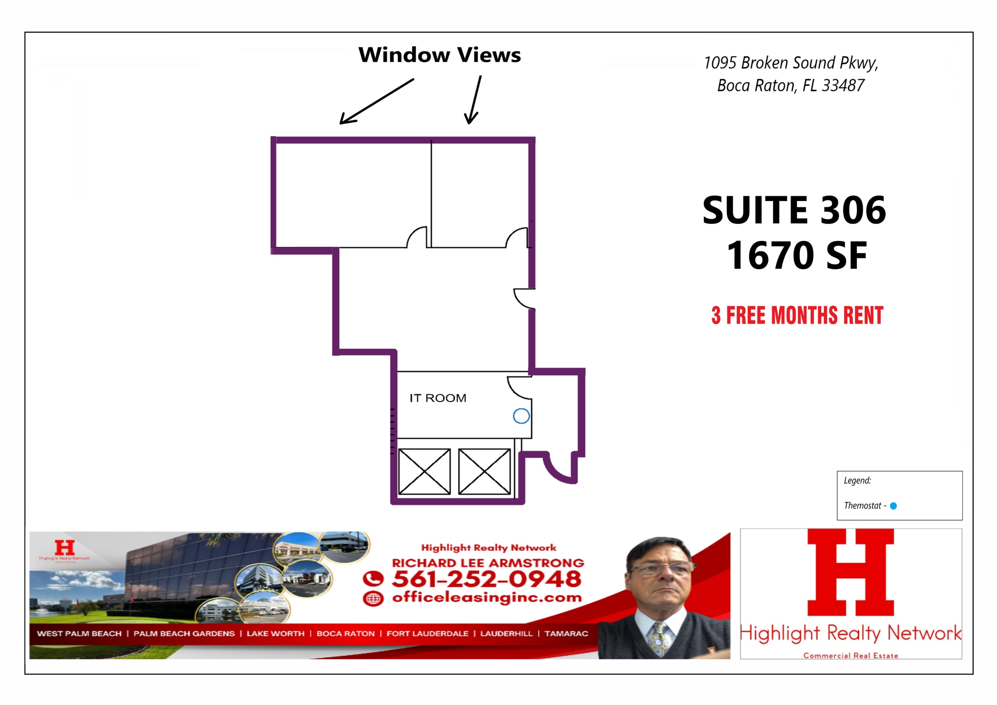 1095 Broken Sound Pky, Boca Raton, FL to rent Floor Plan- Image 1 of 7