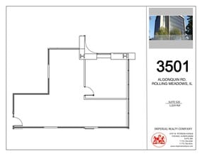 3501 Algonquin Rd, Rolling Meadows, IL to rent Site Plan- Image 1 of 1