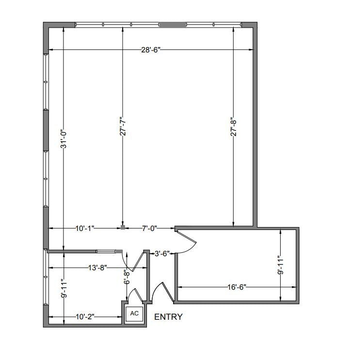 7819 N Dale Mabry Hwy, Tampa, FL to rent Floor Plan- Image 1 of 1