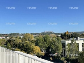 Aix-en-Provence, BDR - Aerial map view