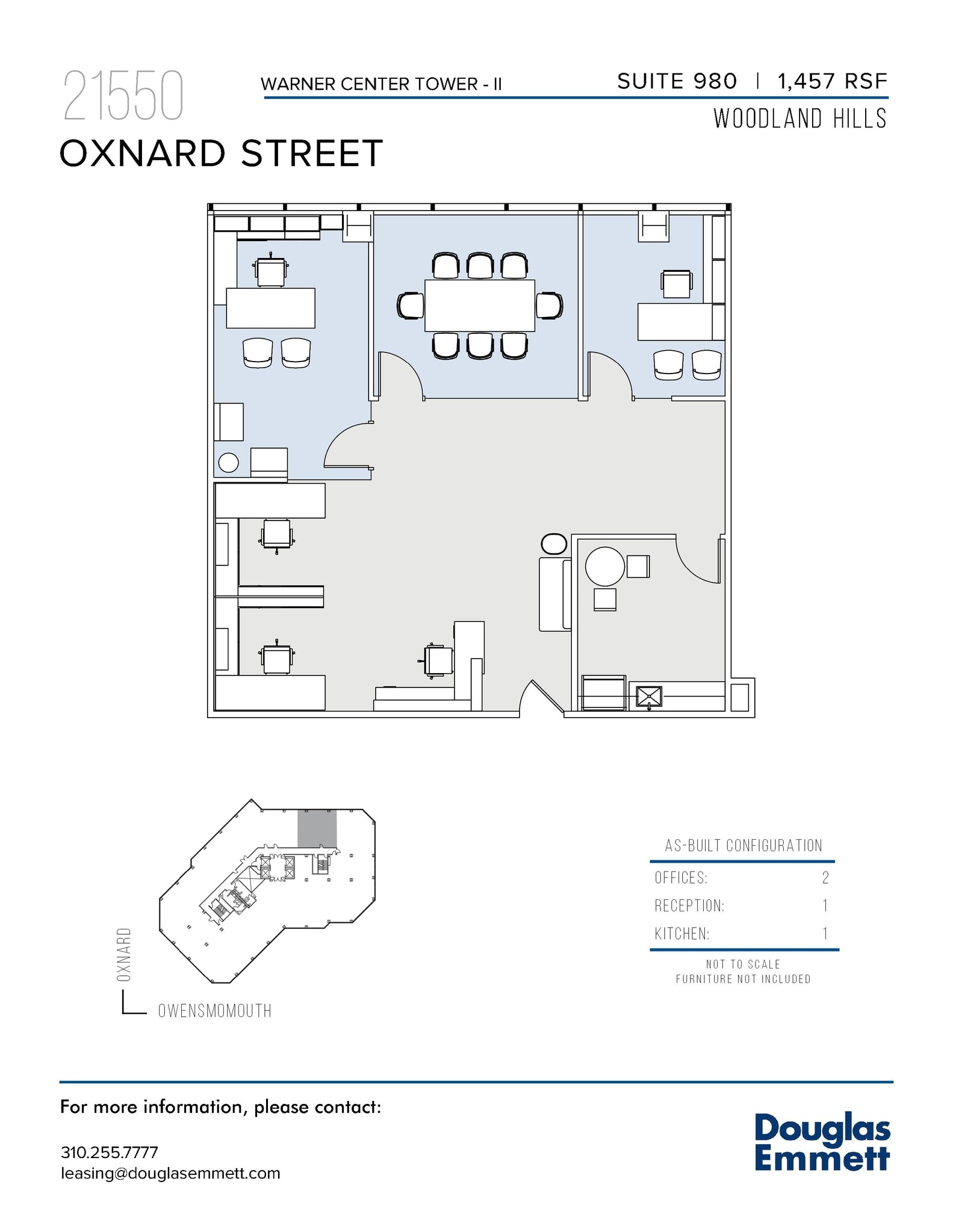 21550 Oxnard St, Woodland Hills, CA for rent Floor Plan- Image 1 of 1