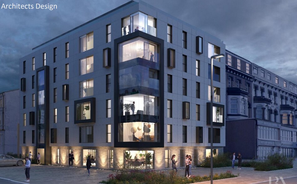 Land at-332-334 Promenade, Blackpool for sale - Construction Photo - Image 1 of 1