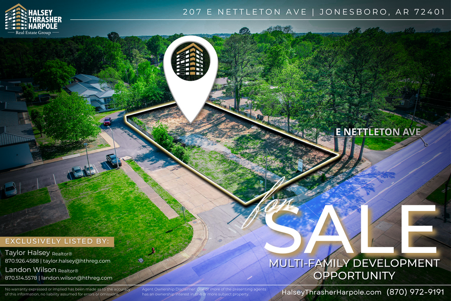 207 E Nettleton Ave, Jonesboro, AR for sale - Primary Photo - Image 1 of 7