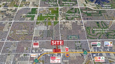 SEC Highway 111 & Madison St, Indio, CA for sale Aerial- Image 1 of 5