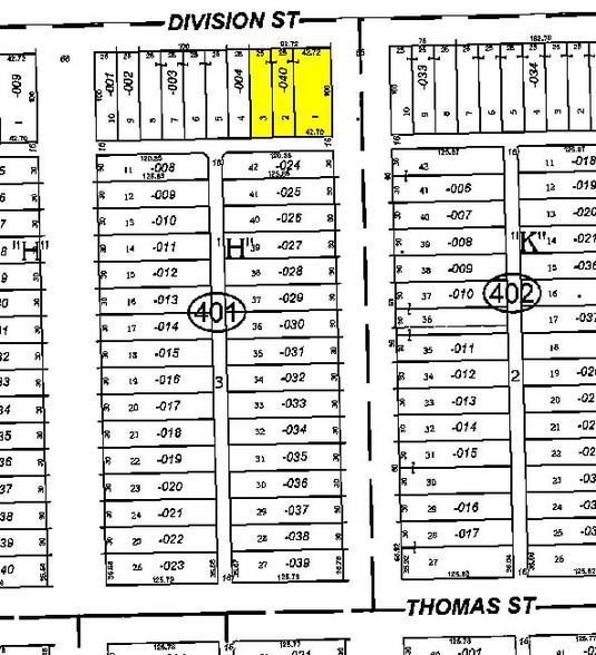 5101 W Division St, Chicago, IL for rent - Plat Map - Image 3 of 20