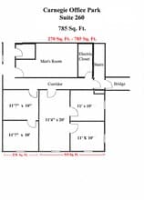 600 N Bell Ave, Carnegie, PA to rent Site Plan- Image 1 of 1