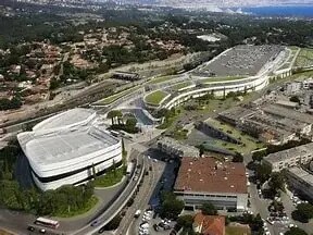 Antibes - AERIAL  map view