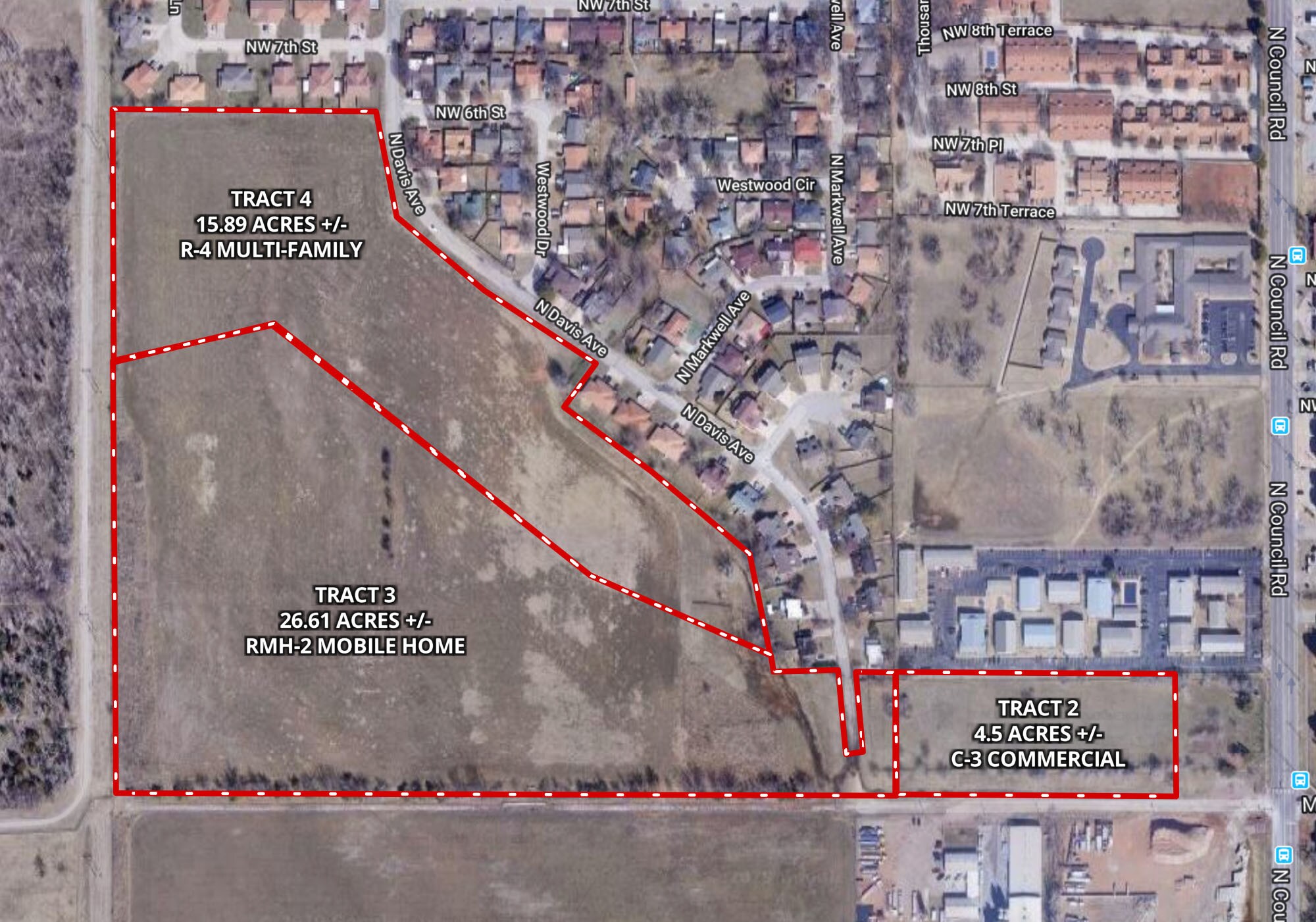 Council Rd, Oklahoma City, OK for sale Plat Map- Image 1 of 1