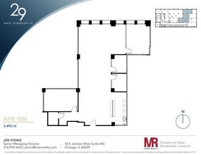 29 E Madison St, Chicago, IL to rent Floor Plan- Image 1 of 1