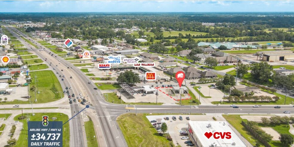 17152 Airline Hwy, Prairieville, LA for sale - Primary Photo - Image 1 of 1