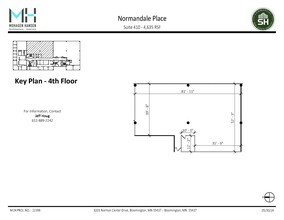 8201 Norman Center Dr, Bloomington, MN for rent Floor Plan- Image 1 of 2