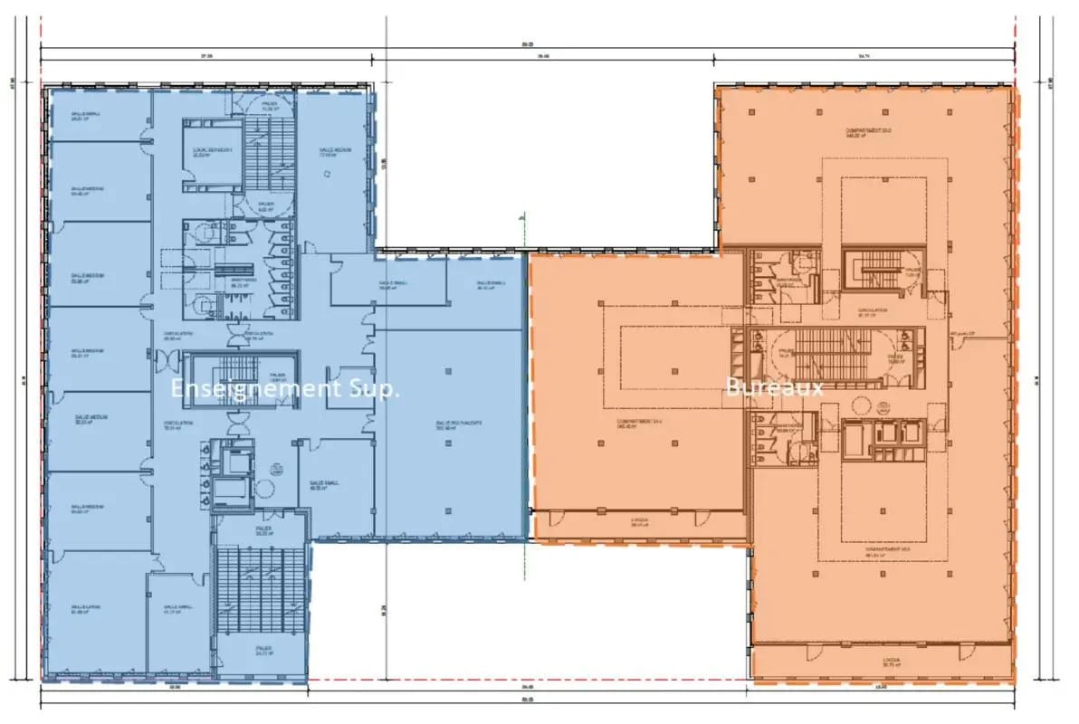 26-36 Rue Du Tonkin, Villeurbanne to rent Floor Plan- Image 1 of 1
