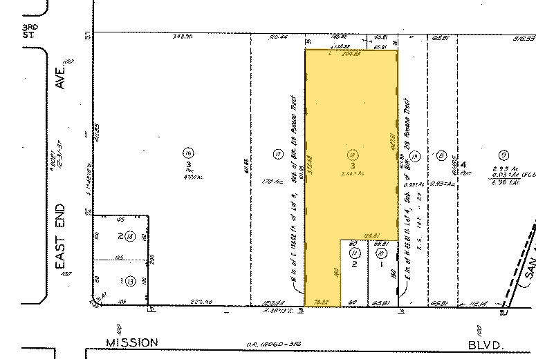 1689 E Mission Blvd, Pomona, CA for sale - Plat Map - Image 2 of 7