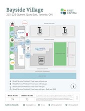 215 Queens Quay E, Toronto, ON for rent Site Plan- Image 1 of 1