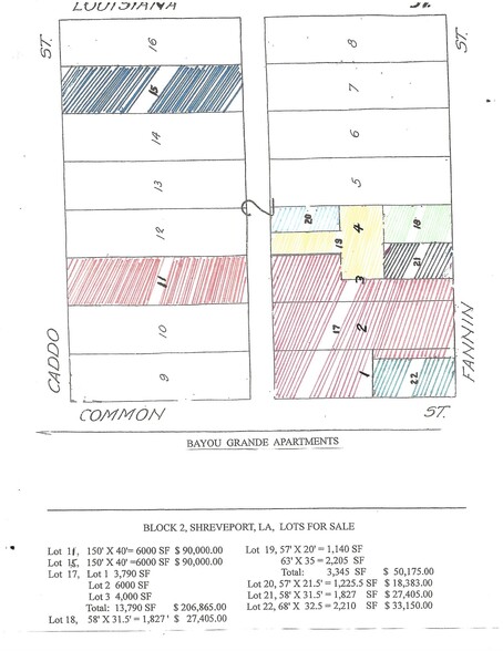 719 Caddo Street Lot 11, Shreveport, LA for sale - Building Photo - Image 2 of 6