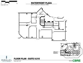 500 Ala Moana Blvd, Honolulu, HI to rent Floor Plan- Image 1 of 1