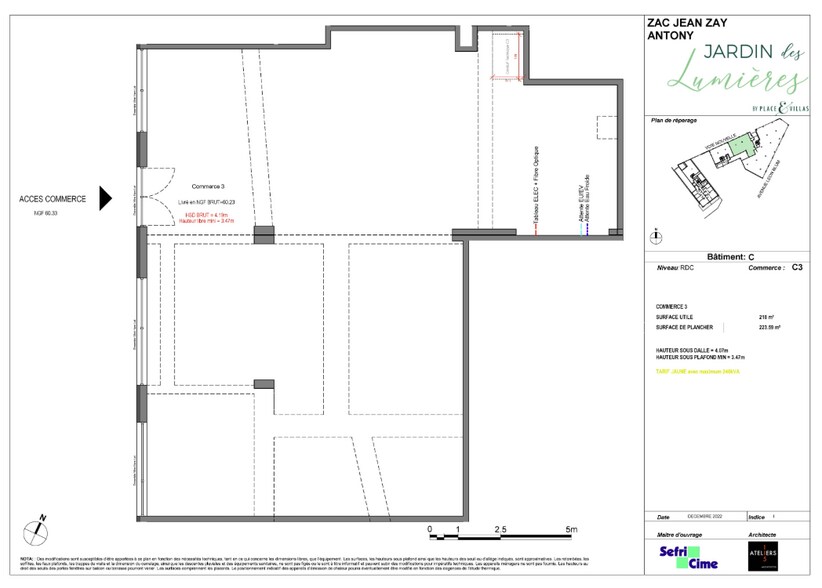 1 Place Simone Veil, Antony to rent - Interior Photo - Image 2 of 2