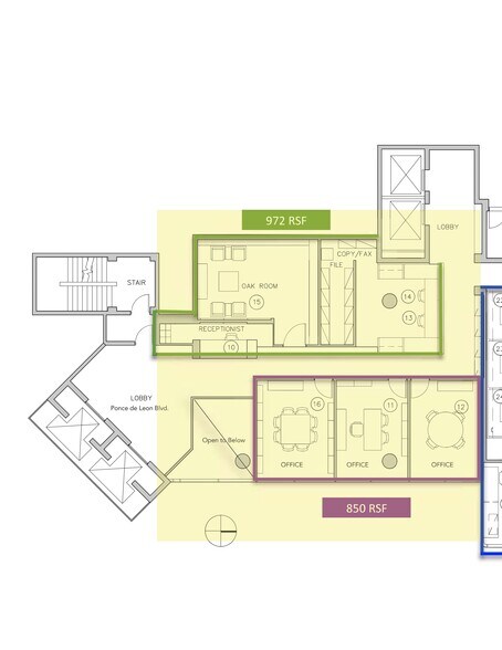 2100 Ponce de Leon, Coral Gables, FL for rent - Site Plan - Image 2 of 8