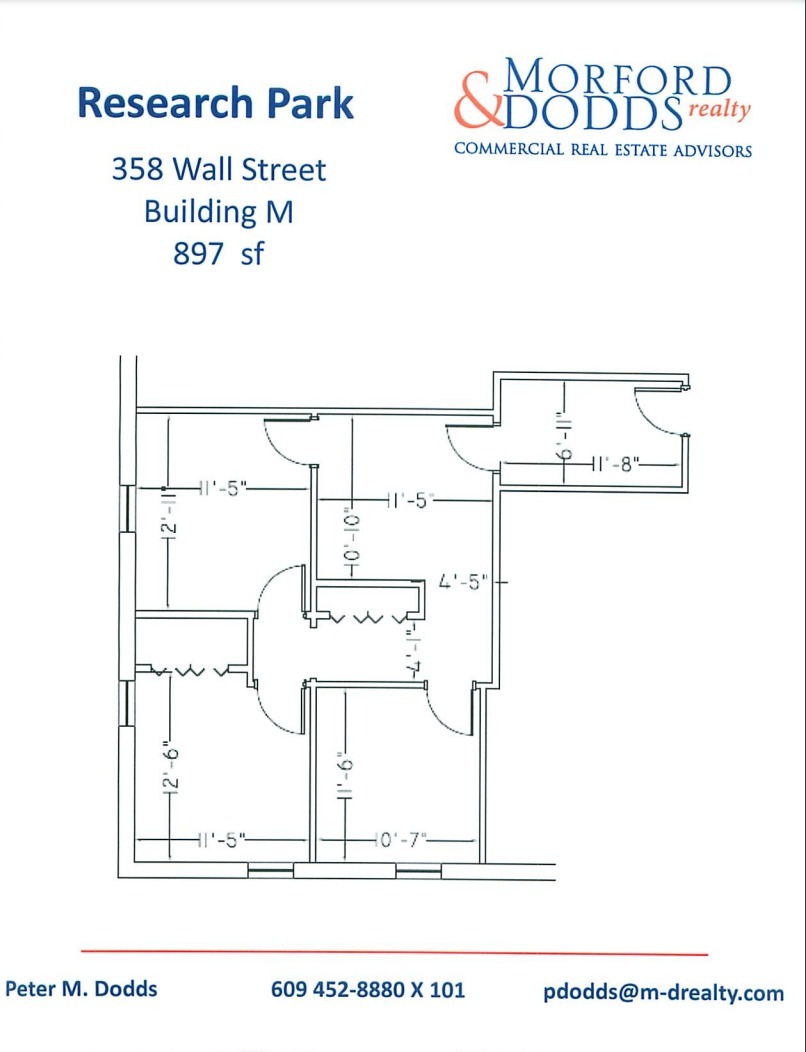 326-350 Wall St, Princeton, NJ for rent Floor Plan- Image 1 of 1