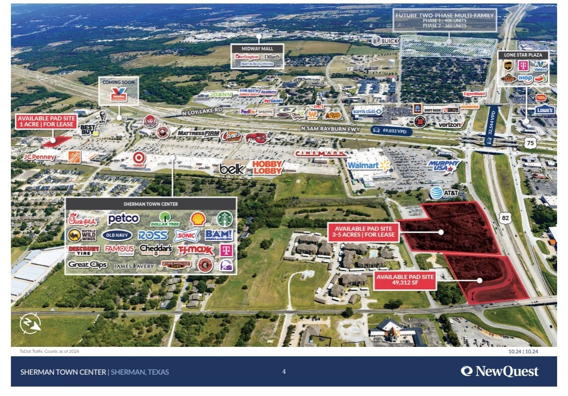 Sherman Town Center Rd, Sherman, TX to rent Building Photo- Image 1 of 2