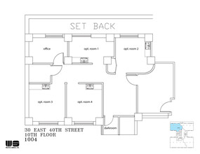 30 E 40th St, New York, NY for rent Floor Plan- Image 1 of 1