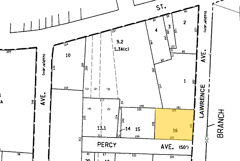 22 Lawrence Ave, Smithtown, NY for rent - Plat Map - Image 3 of 27