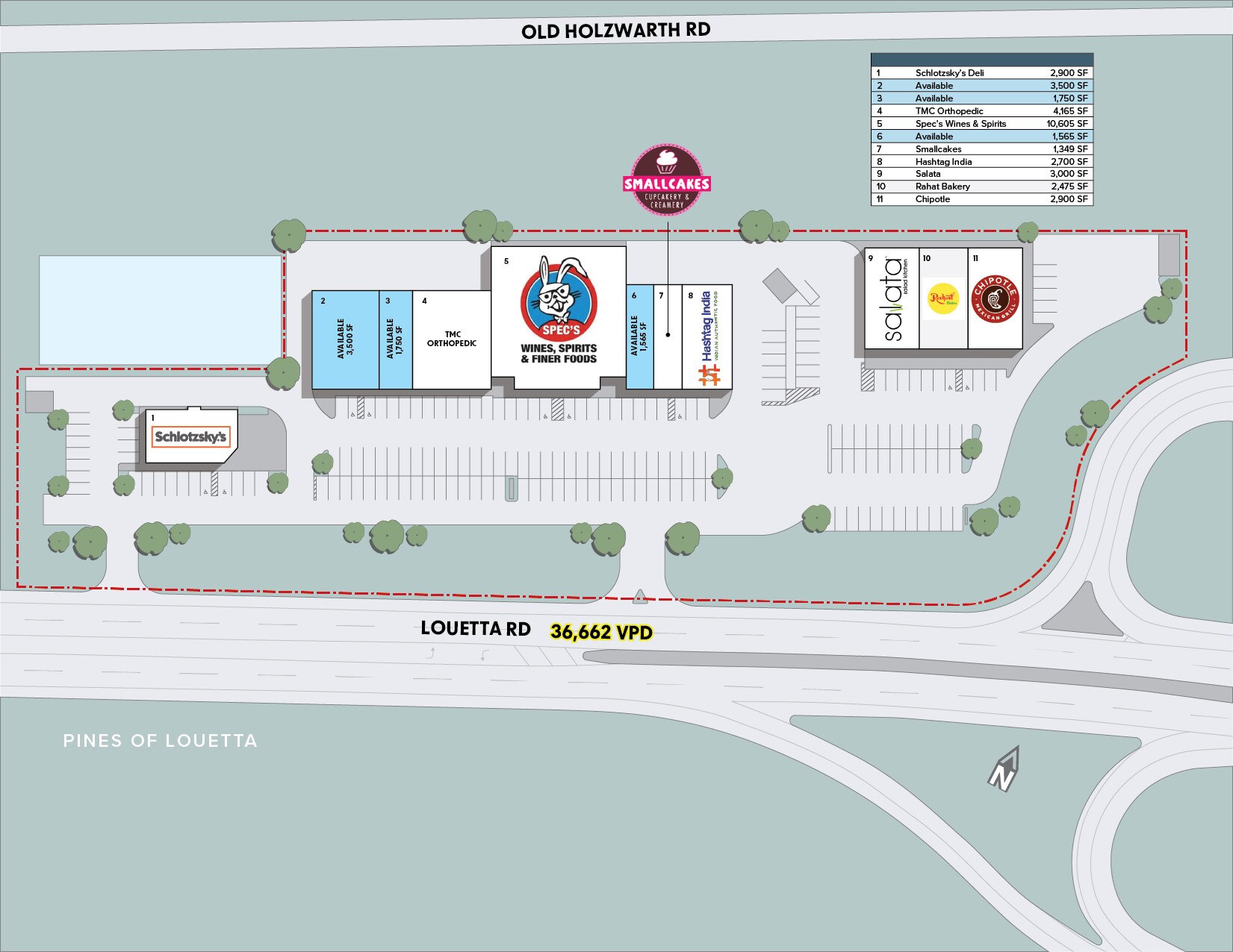 1610-1614 Louetta Rd, Spring, TX to rent Building Photo- Image 1 of 5