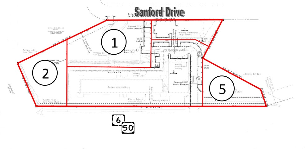 Highway 6 & 50 Lot 5, Grand Junction, CO for rent - Plat Map - Image 2 of 3