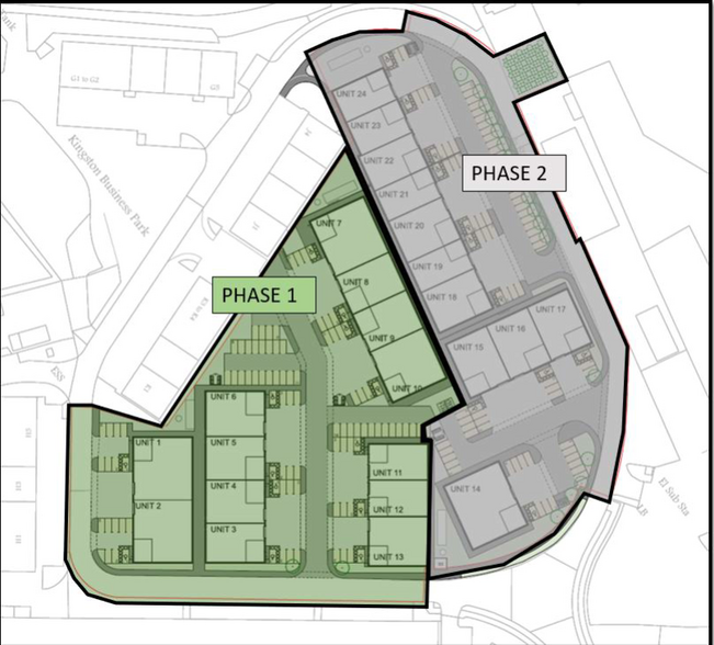 Rectory Ln, Kingston Bagpuize for rent - Site Plan - Image 2 of 3