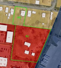 525 Monticello, Winchester, VA - aerial  map view