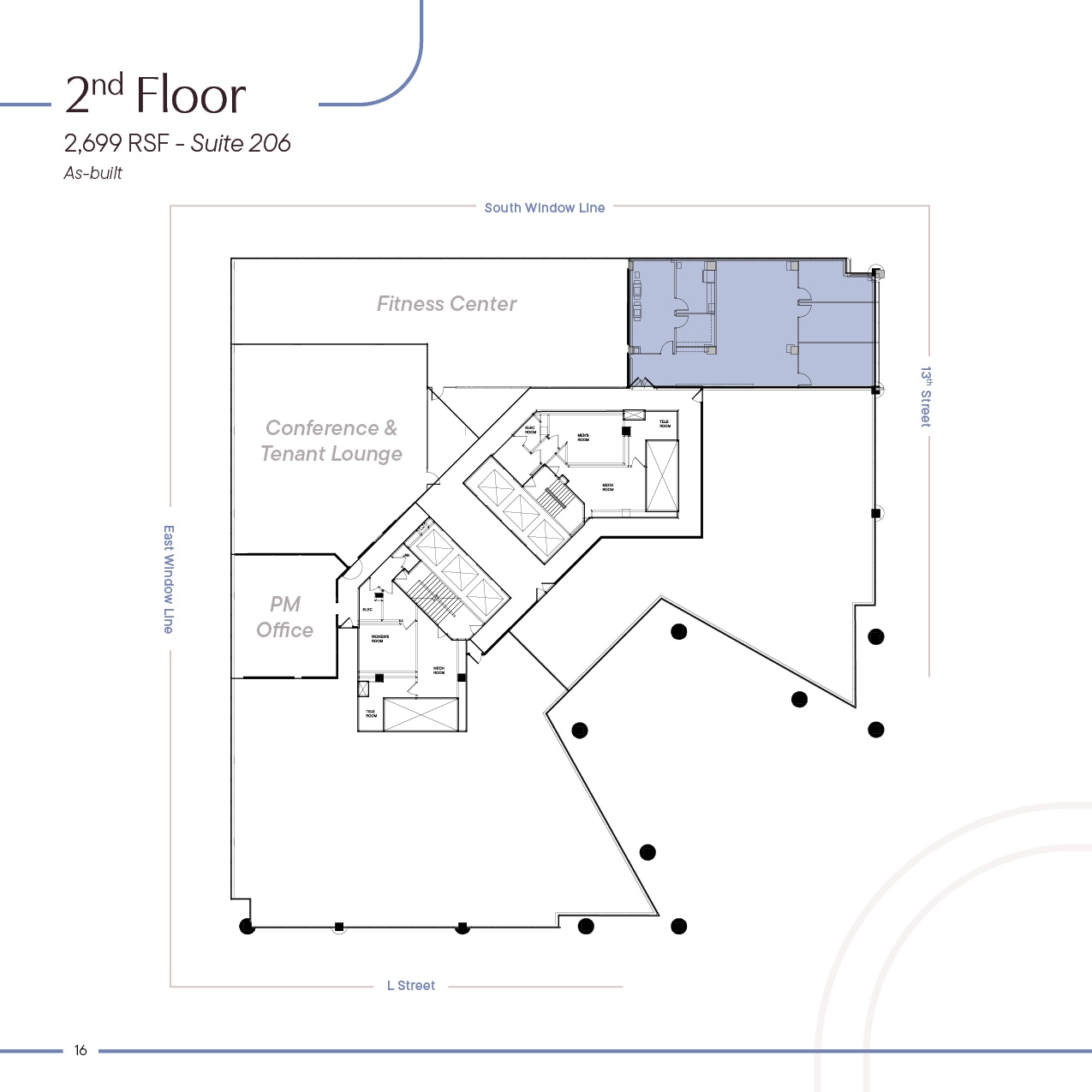 1220 L St NW, Washington, DC to rent Floor Plan- Image 1 of 1