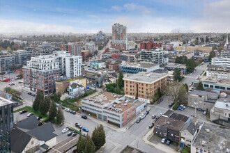 112 6th Av E, Vancouver, BC - AERIAL  map view