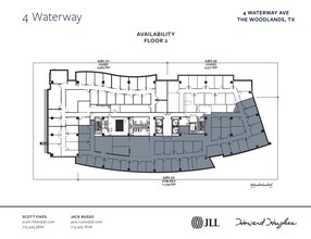 4 Waterway Square Pl, The Woodlands, TX to rent Floor Plan- Image 1 of 1