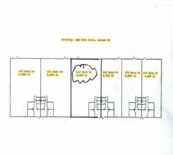 451-475 Hein Dr, Garner, NC to rent Floor Plan- Image 1 of 1