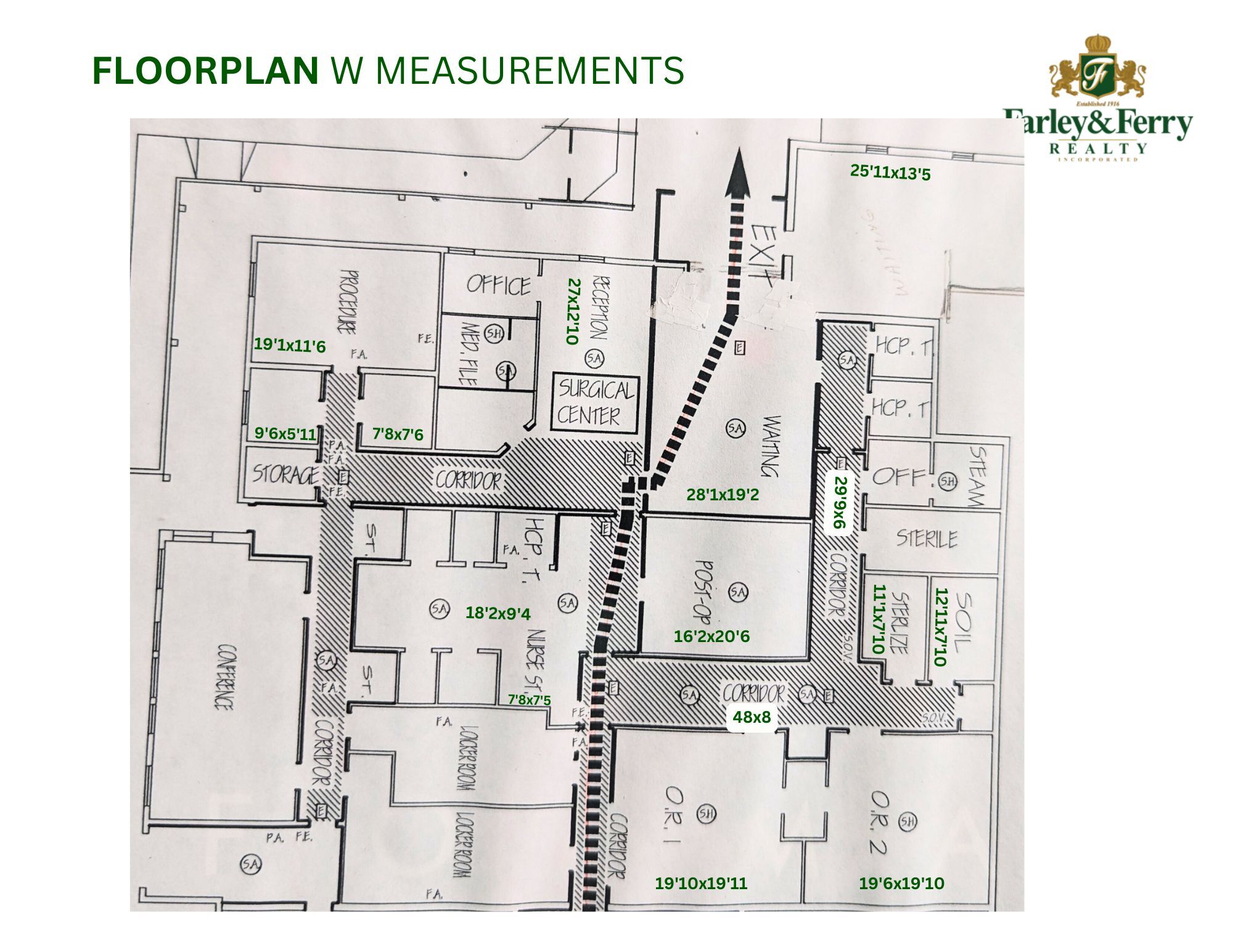301-305 Central Ave, Egg Harbor Township, NJ to rent Floor Plan- Image 1 of 1