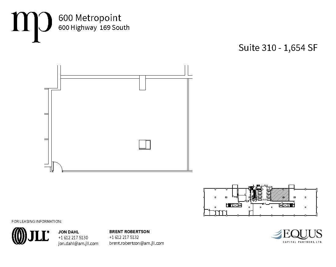 600 Highway 169 S, Saint Louis Park, MN for rent Floor Plan- Image 1 of 1