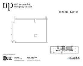 600 Highway 169 S, Saint Louis Park, MN for rent Floor Plan- Image 1 of 1