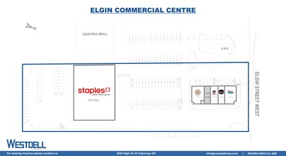 1025 Elgin St W, Cobourg, ON for rent Site Plan- Image 1 of 7