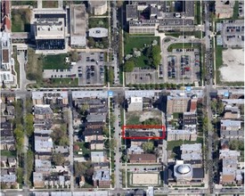 6127 S University Ave, Chicago, IL - AERIAL  map view