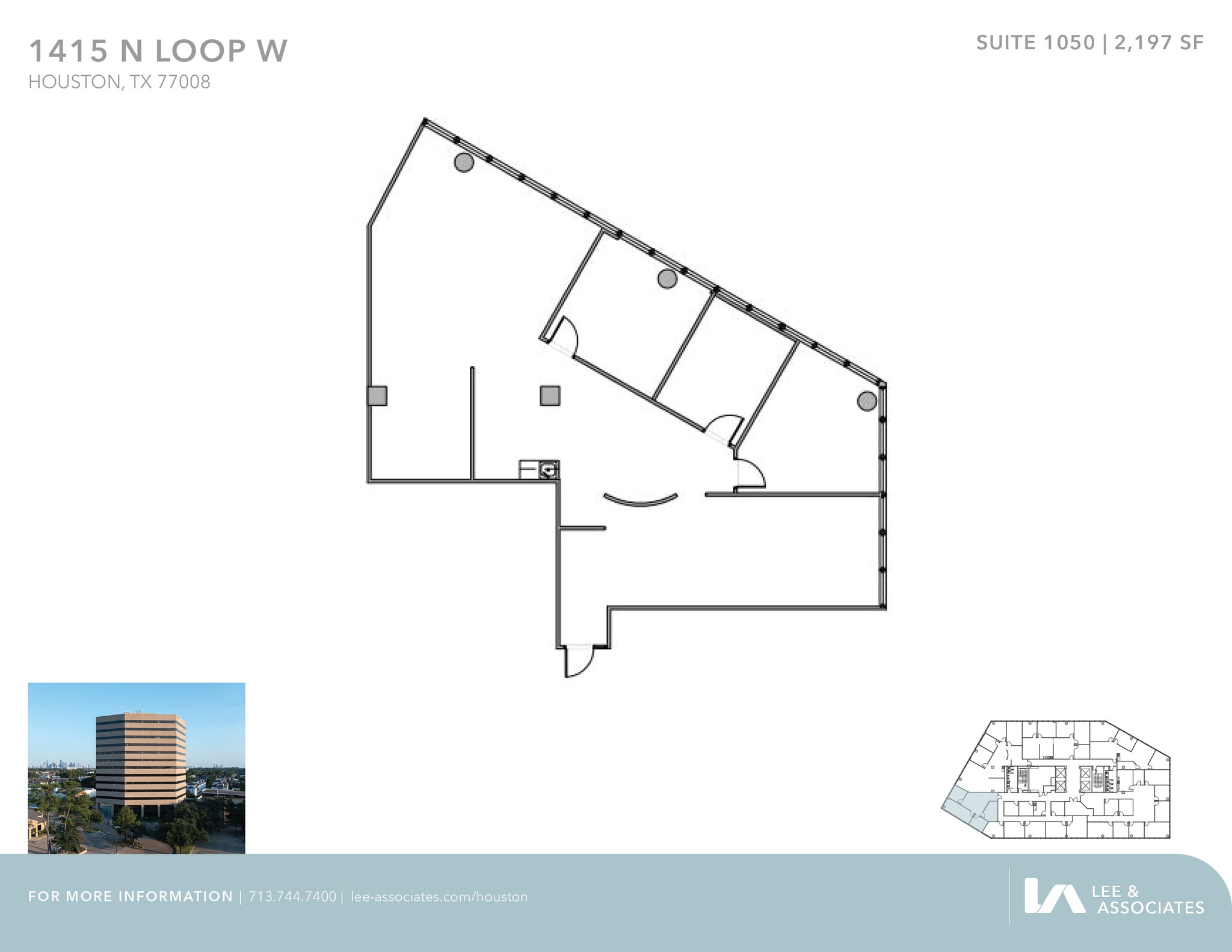1415 North Loop W, Houston, TX to rent Floor Plan- Image 1 of 1