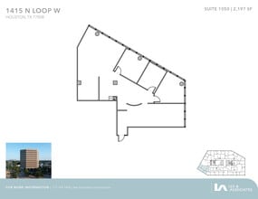 1415 North Loop W, Houston, TX to rent Floor Plan- Image 1 of 1
