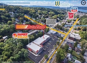 1721 Main St, Peekskill, NY - AERIAL map view