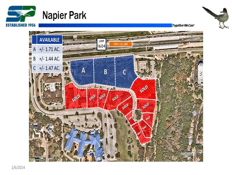 Napier Park & Loop 1604, Shavano Park, TX for sale - Aerial - Image 1 of 1