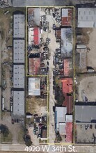 4920 W 34th St, Houston, TX - AERIAL  map view