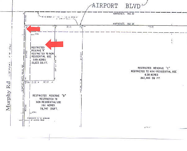 10543 W Airport Blvd, Stafford, TX for rent - Plat Map - Image 2 of 4