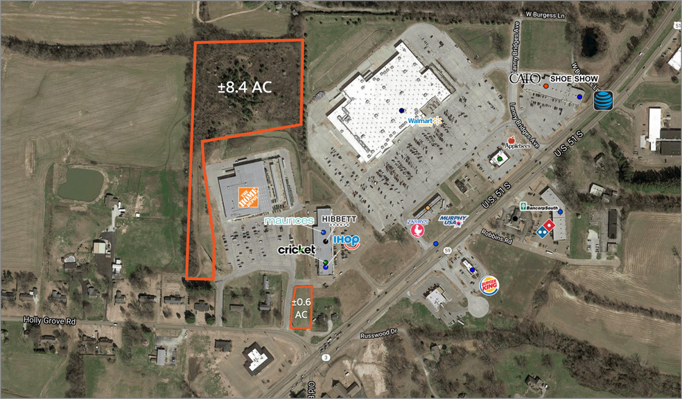 Holly Grove Rd Hwy 51, Covington 38019 Land for Sale UK
