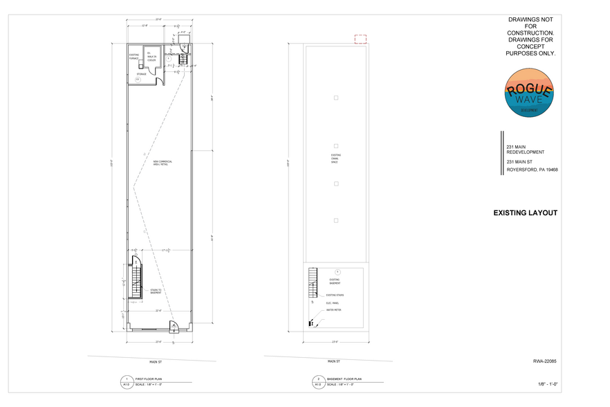 231 Main St, Royersford, PA for rent - Floor Plan - Image 2 of 7