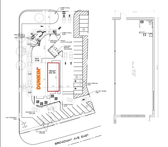 514 Broadway Ave E, Mattoon, IL for rent - Site Plan - Image 2 of 2